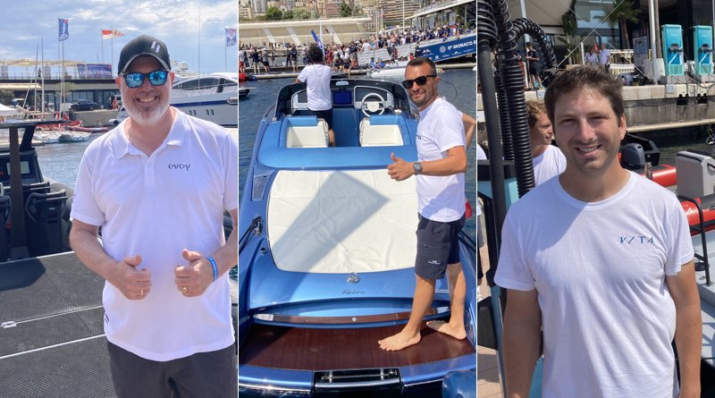 Pilots of winning boats: Goldfixh X9, Riva El-Iseo, Vita SeaDog