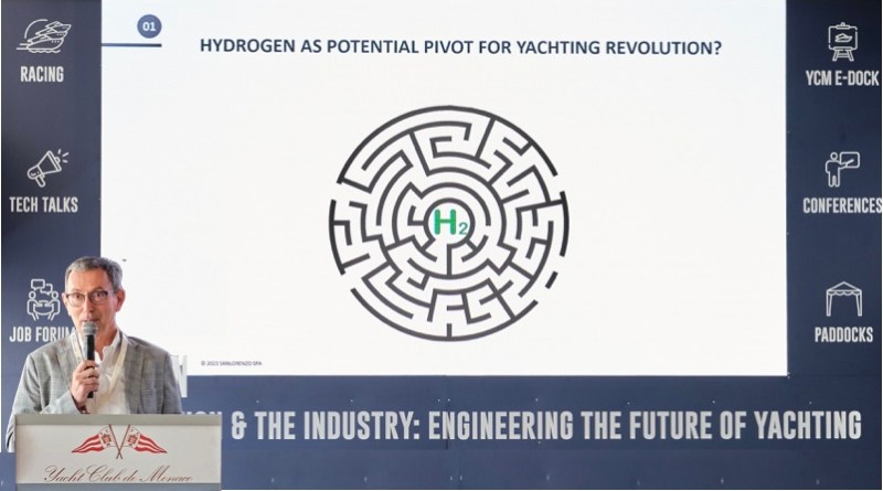 San Lorzens talking about hydforgn